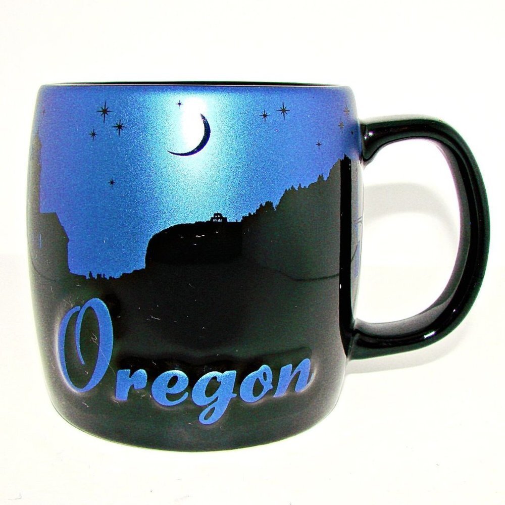 BIG Mug America Ware 2014 Oregon 20 oz Night Sky